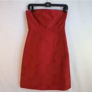 Theory Red Mini Dress